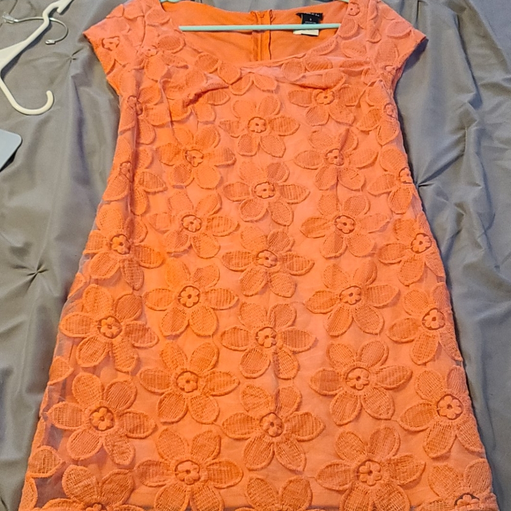 Rue 21 Orange Floral Dress